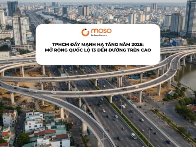 TP.HCM đẩy mạnh hạ tầng từ 2026: Mở rộng Quốc lộ 13 đến đường trên cao