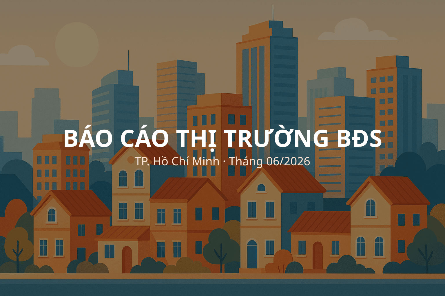 Báo cáo thị trường bất động sản TP. Hồ Chí Minh — Tháng 06/2026